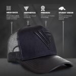 Urban Mesh-Back Structured Trucker Cap - Image 3